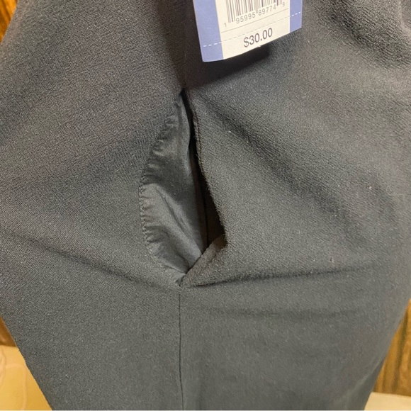 Universal Thread Black Sleeveless Tie-Back A-Line Dress - Picture 6 of 9